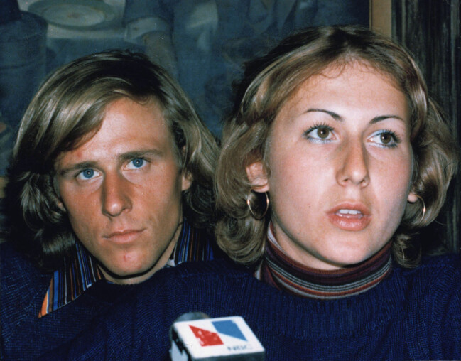 Efter fyra år som gifta valde paret att skilja sig. Det dröjde inte länge innan Björn Borg lämnat äktenskapet bakom sig och gått vidare. Björn Borg och Mariana Semionescu.