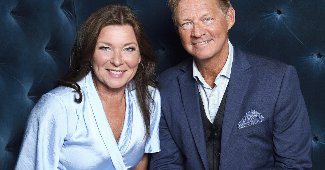 Lotta Engberg och Mikael Sandström.