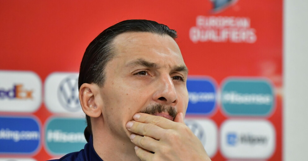 Zlatan Ibrahimovic var efter matchen självkritisk: ”Saknar den sista skärpan framför målet”, säger den kontemplerande anfallaren. Zlatan Ibrahimovic