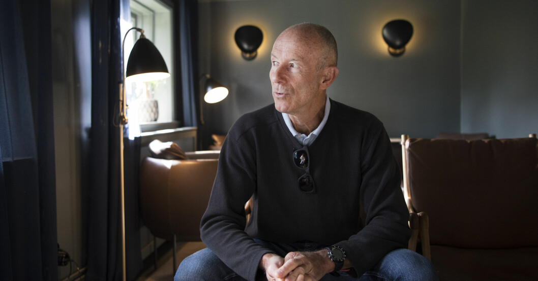 Ingemar Stenmark gör sällan intervjuer och hoppas slippa göra fler efter dokumentären. Ingeman Stenmark intervjuas.