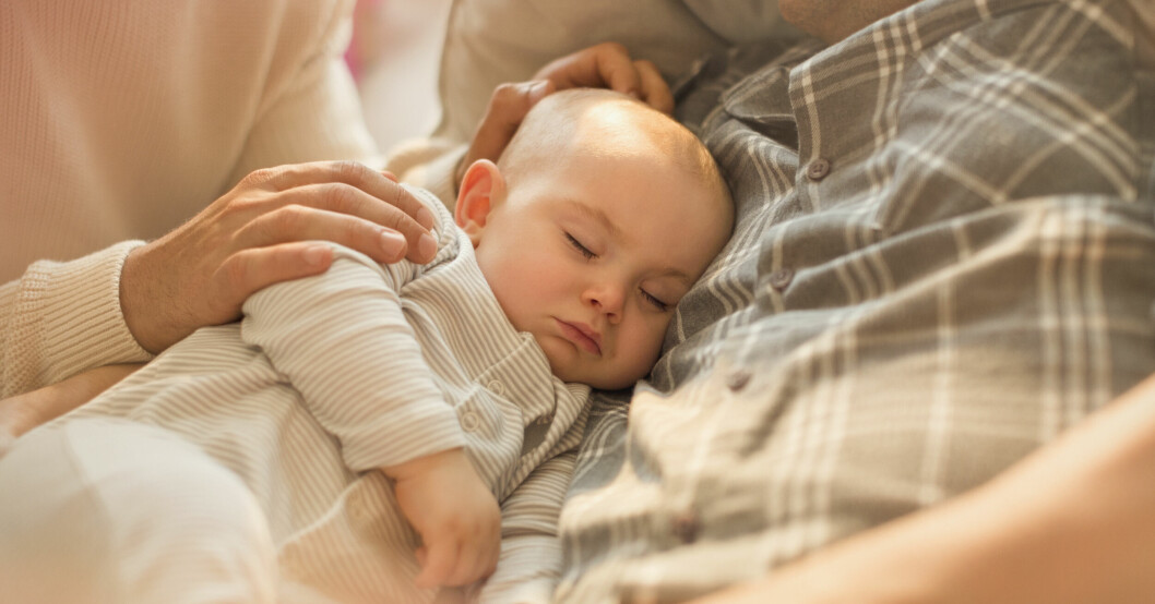 Genrebild: Melissa Key blev mormor när hon var ung. Bebis