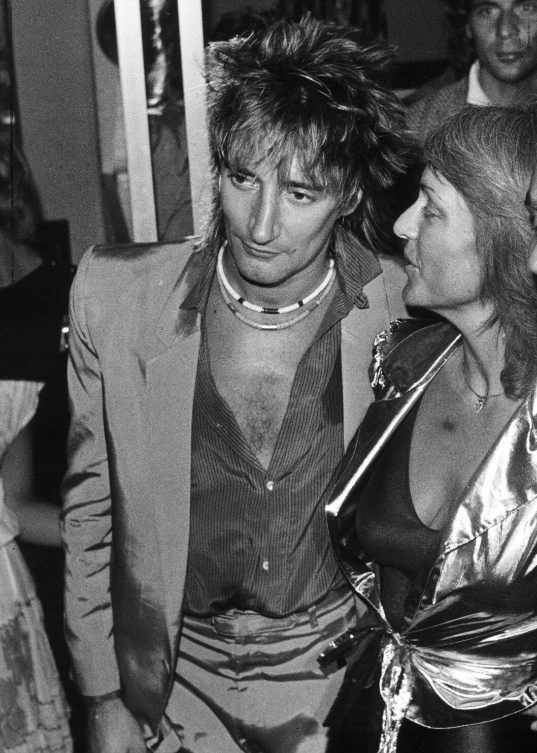 Alexandra och Rod Stewart är goda vänner.