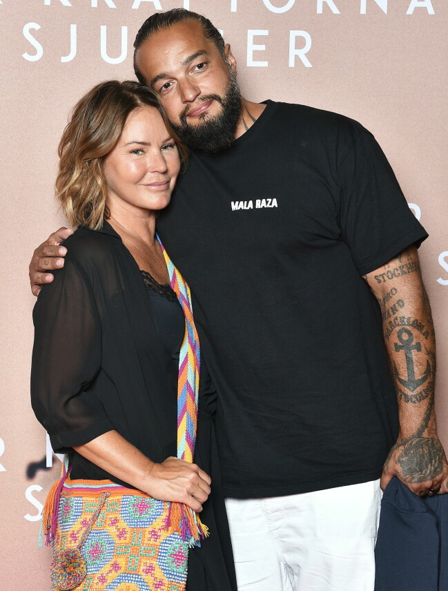 Magdalena Graaf och Louie Marti. Foto: Karin Törnblom / TT Magdalena och Louie