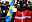 Demonstranter bränner svenska och danska flaggor.