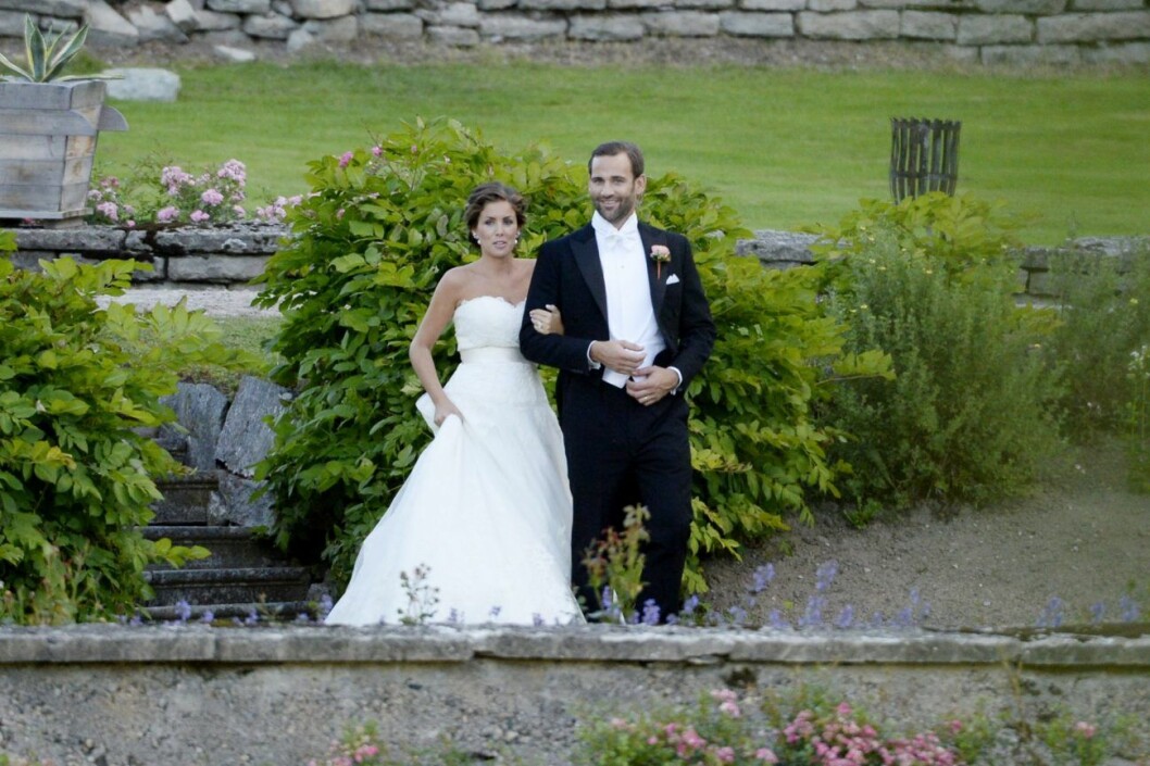 Jonas Bergström och Stephanie gifte sig 2013. Jonas Bergström och Stephanie gifte sig 2013.