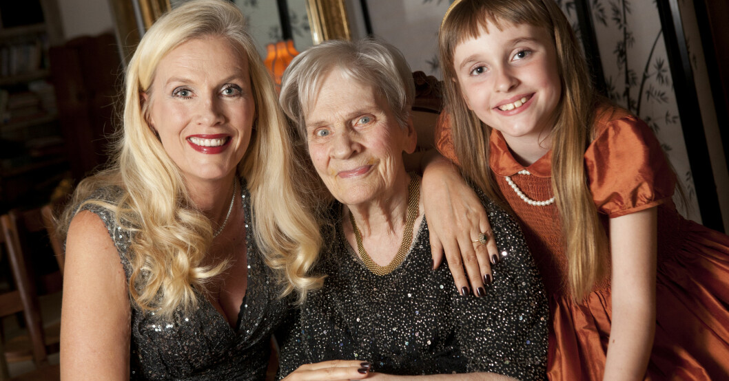 Iris har bott hos Gunilla och Erika i tio år. GUNILLA PERSSON, IRIS PERSSON, ERIKA PERSSON
