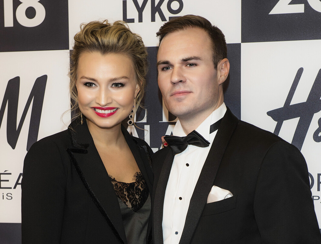 Ebba Busch och Niklas Thor Elle-galan 2018.