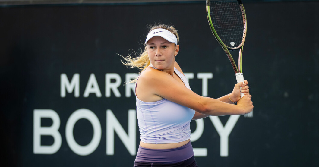Amanda Anisimova tar en paus från tennisen