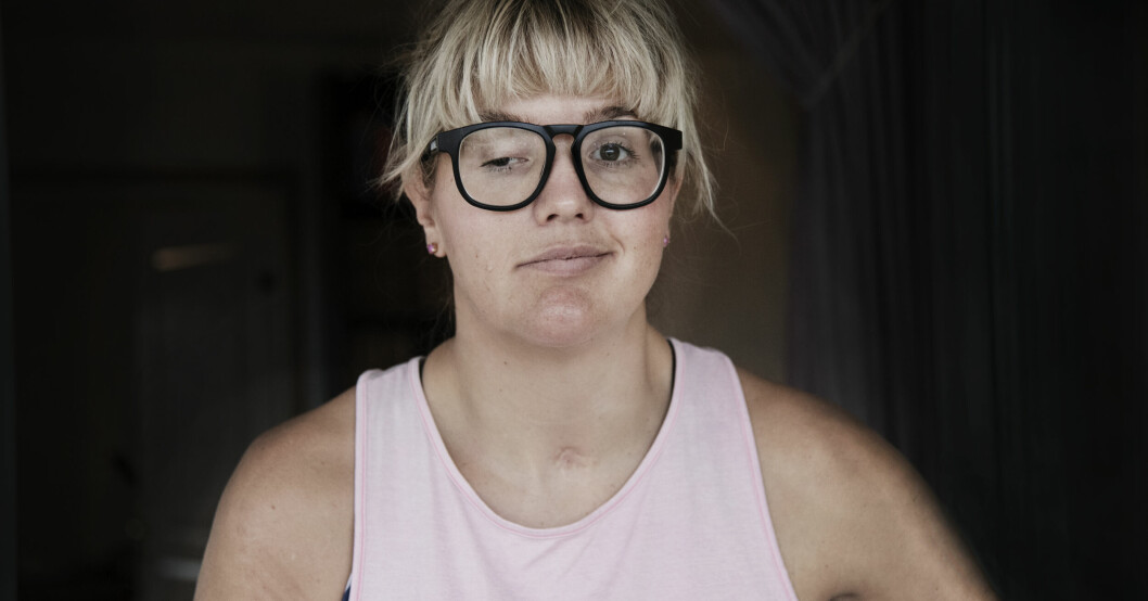 Anna Holmlunds resa tillbaka efter kraschen har varit hård. Anna Holmlunds resa tillbaka efter kraschen har varit hård.