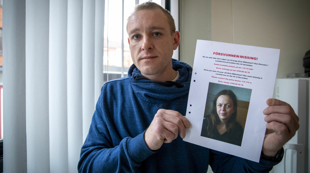 <strong>Eirin Mikkelsen, 43, försvann julen 2109 efter att hon och hennes sambo Slawomir varit på fest hos några bekanta.</strong> Norska Eirin Mikkelsen, 43, försvann natten mot den 25 december efter att hon och hennes sambo Slawomir Majchrzak (bilden) varit på fest hos några bekanta.