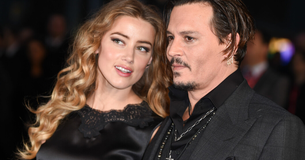Amber Heard och Johnny Depp.