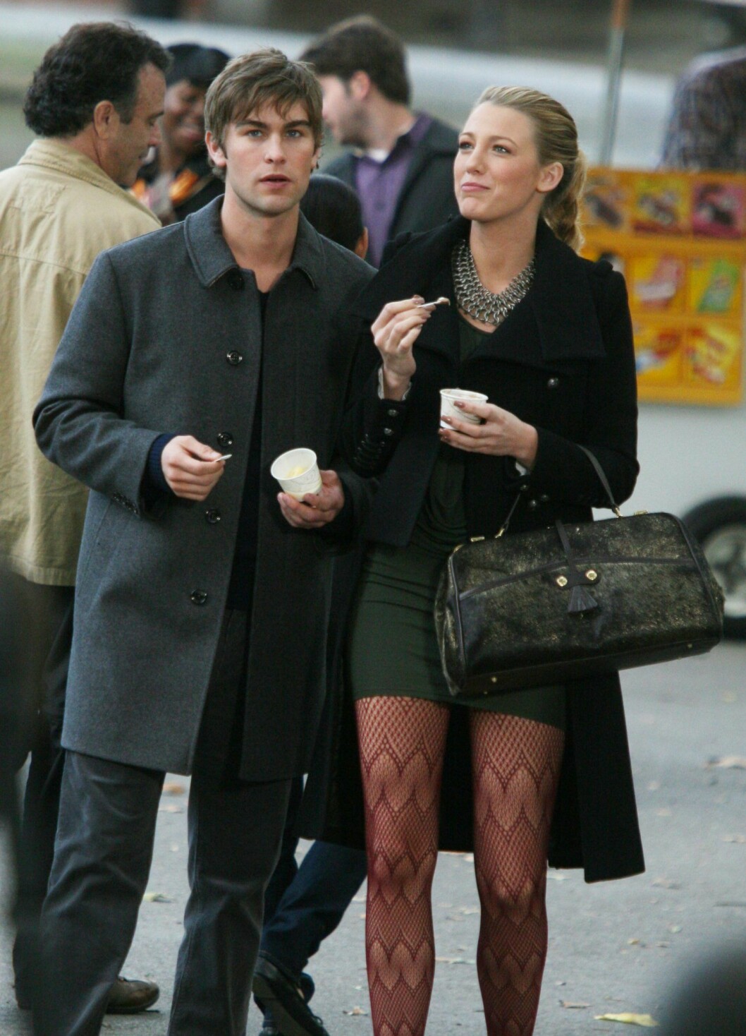 Chace som Gossip girl-fansen minns honom, här bredvid kollegan Blake Lively. Chase Crawford i Gossip girl
