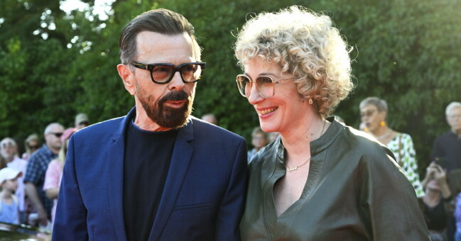 Björn Ulvaeus och Christina Sas Björn Ulvaeus och Christina Sas