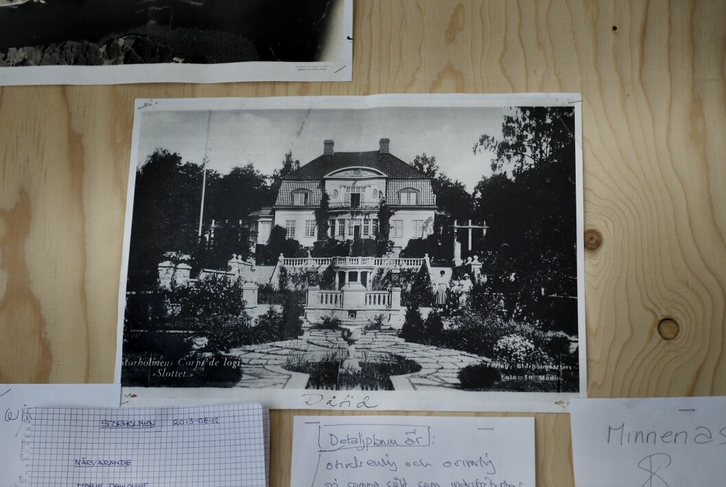 Villa Kassman på ett äldre fotografi.