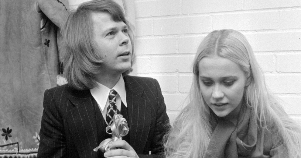 Björn och Agnetha var ett par i åtta år. Björn Ulvaeus, Agnetha Fältskog