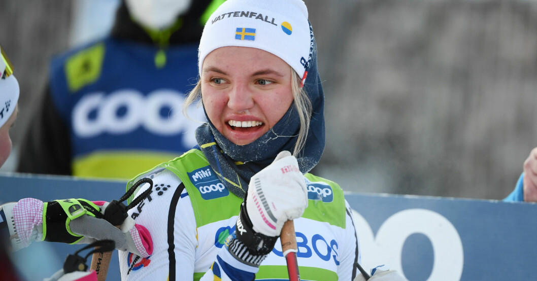 Det blir inget OS för sprintstjärnan Linn Svahn, 21. Axelskadan hon ådrog sig under en världscupstävling i Ulricehamn visade sig vara värre än befarat. Linn Svahn
