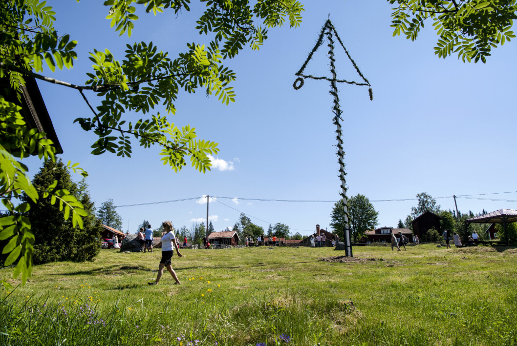 <strong>Midsommarfirande i Dalarna sommaren 2020.</strong> Midsommarfirande i dalarna.