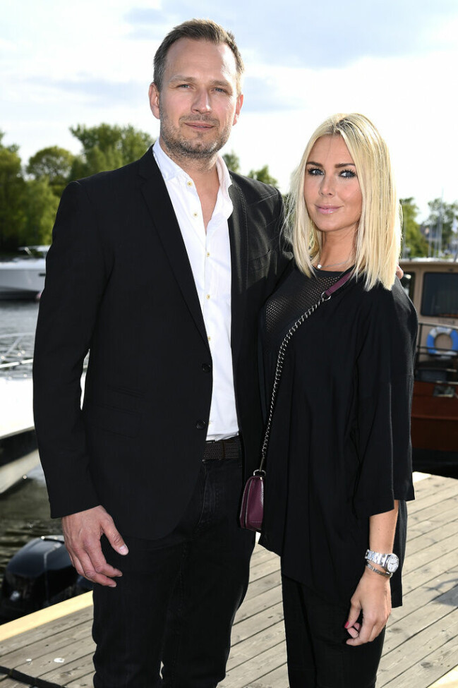 Peter Karyd och Hannah Graaf var tidigare gifta. Foto: TT Peter Karyd och Hannah Graaf