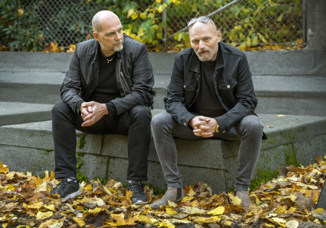 Mats Wester och Håkan Hemlin, duon som utgör bandet Nordman. För över 25 år sedan slog de igenom med låten Vandraren.