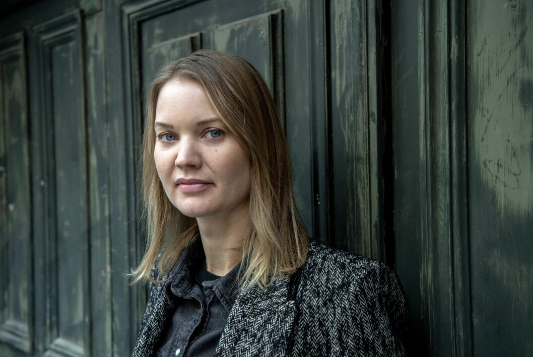 Emma Frans öppnar upp om förlossningen.