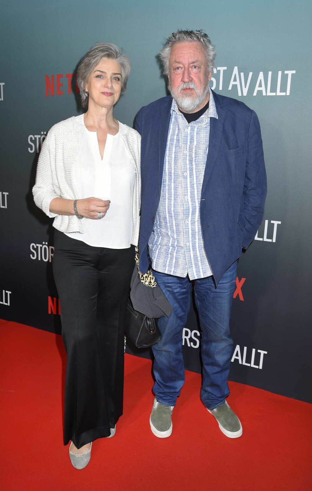 Kim Persson med maken Leif på premiären av Störst av allt. Kim Persson med maken Leif på premiären av Störst av allt.