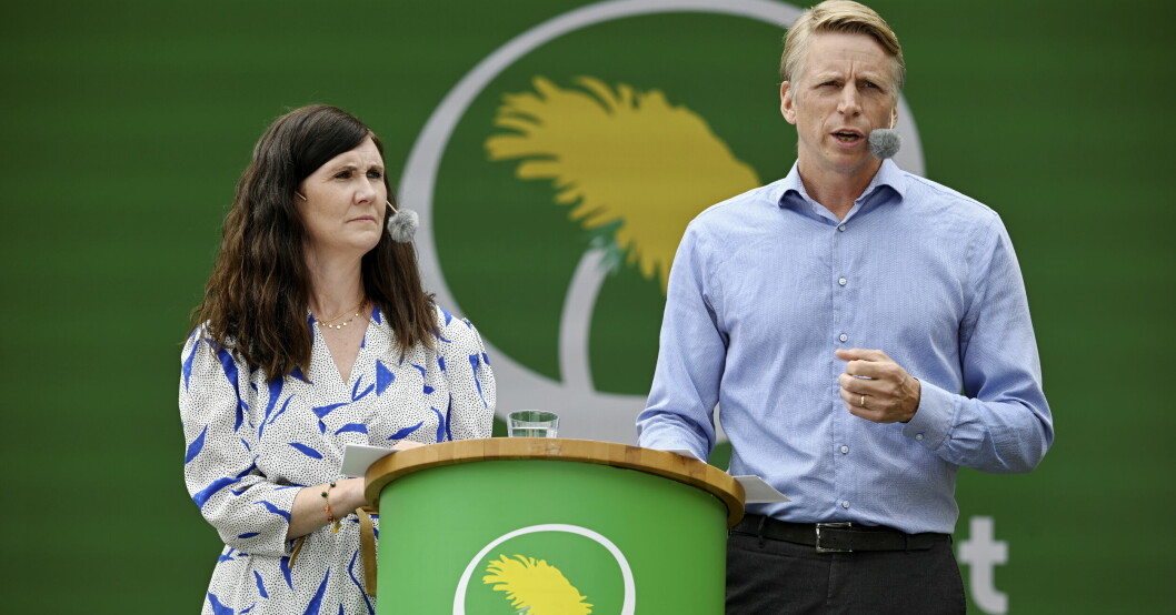 Märta Stenevi och Per Bolund är språkrör för Miljöpartiet. Märta Stenevi och Per Bolund