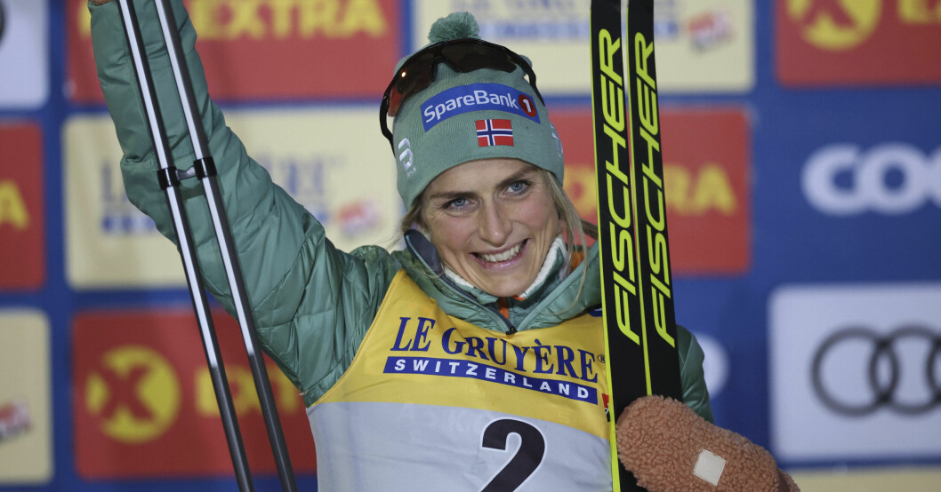 Therese Johaug kan nu även fira framgångarna i kärlekslivet. Therese Johaug