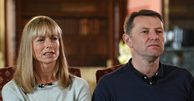 Madeleines föräldrar Kate and Gerry McCann.