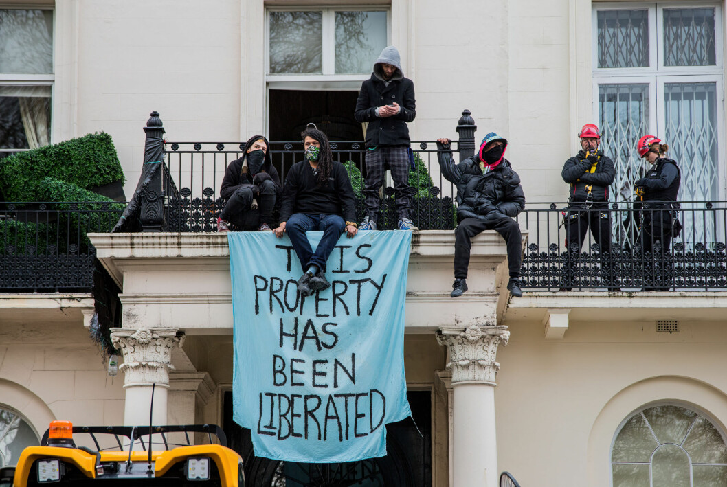 I London har andra hem ur den ryska makteliten ”annekterats” av aktivister.