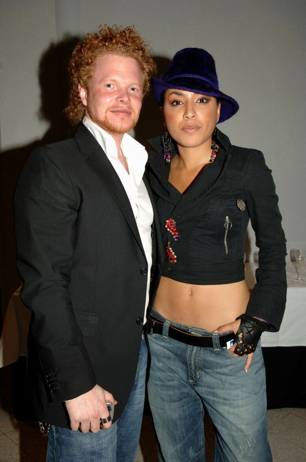 Daniel Lindström och Loreen. Daniel Lindström och Loreen.