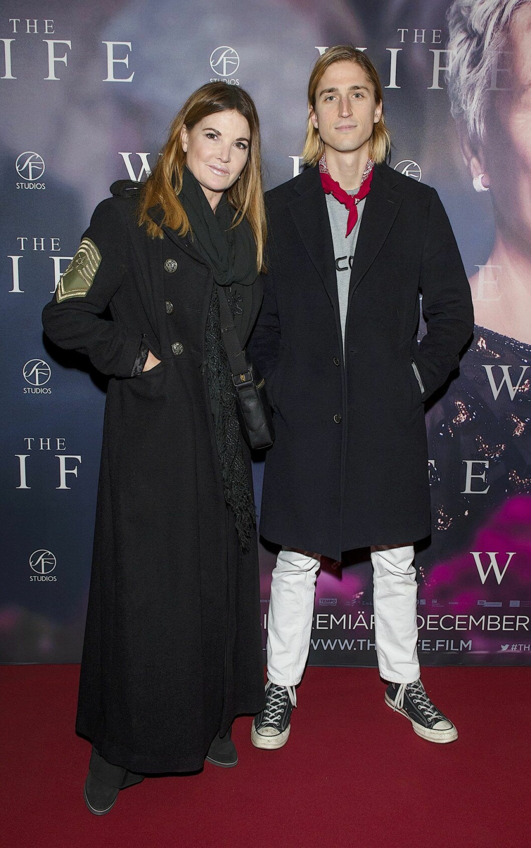 Foto: Eero Hannukainen/TT Lulu Carter och sonen Lucas