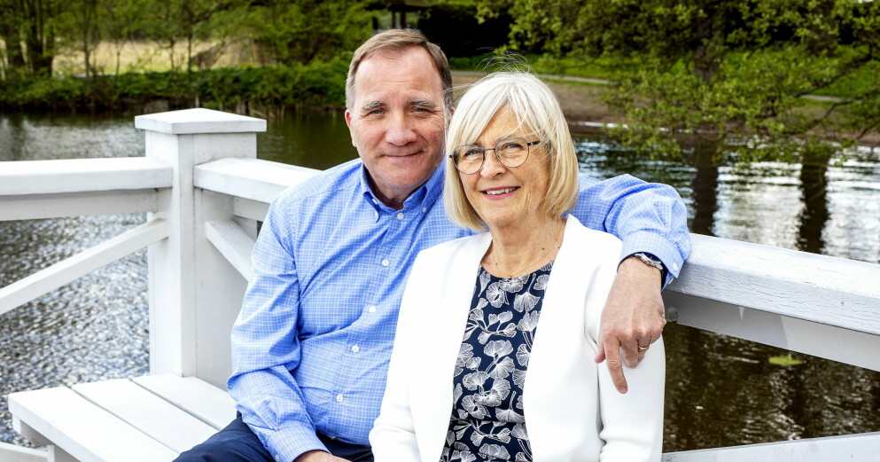 Stefan Löfven och Ulla Löfven. Stefan Löfven och Ulla Löfven