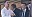 Zlatan hälsade på den franska presidenten Emmanuel Macron under VM-finalen.