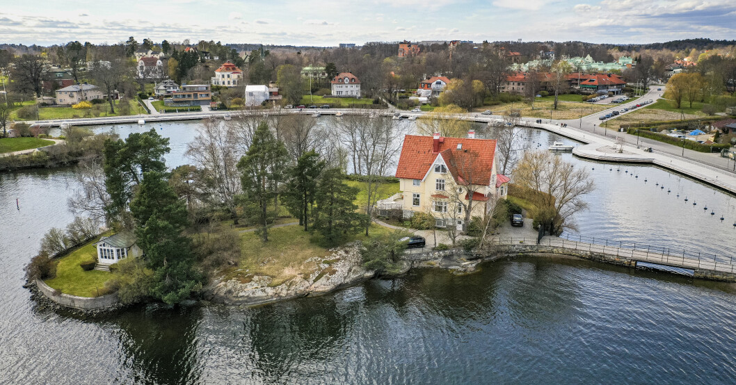 Björn Ulvaeus villa i Djursholm.