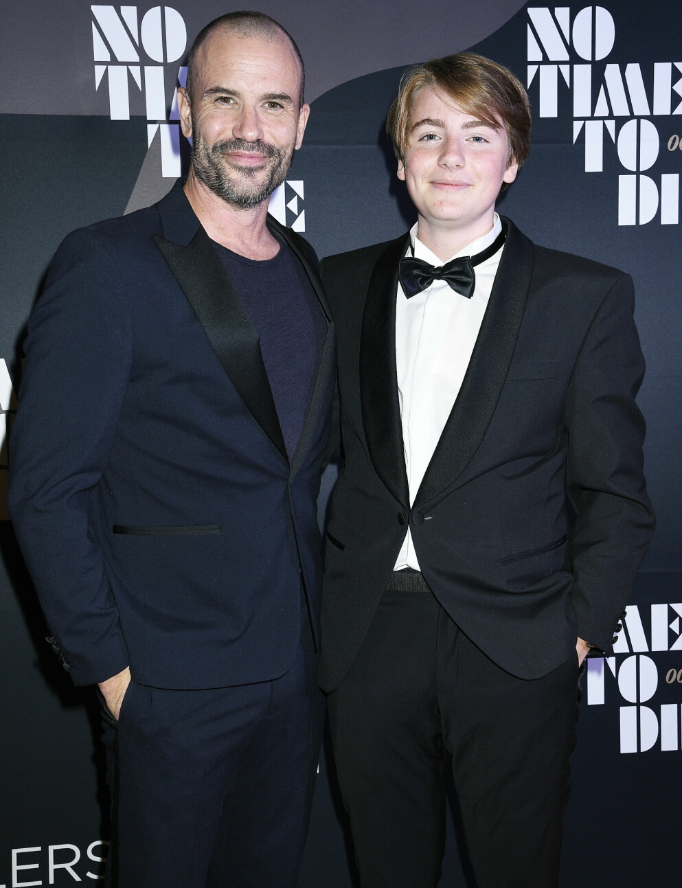 Martin och Love på premiären av James Bond - No time to die. MARTIN STENMARCK, LOVE STENMARCK HEDLUND