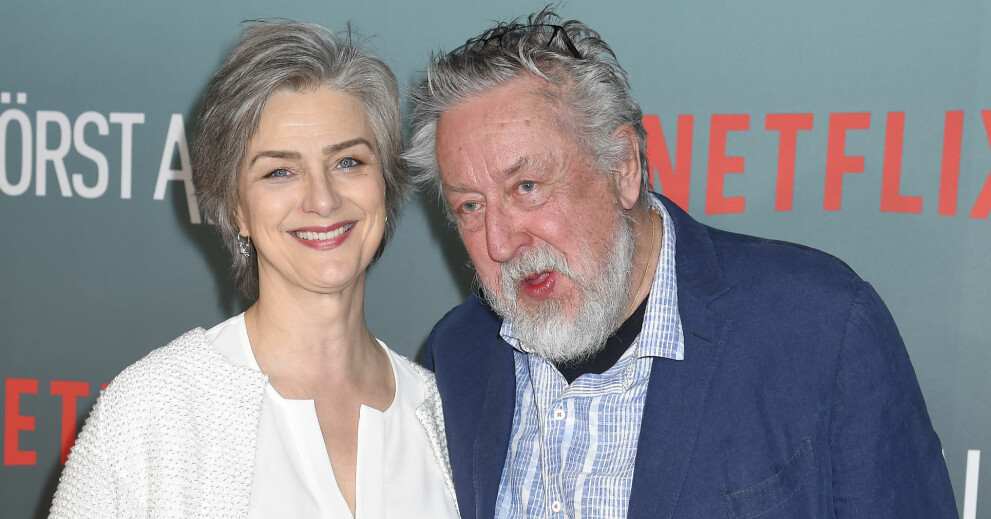 Kim och GW för två år sedan Kim Olsson, Leif GW Persson