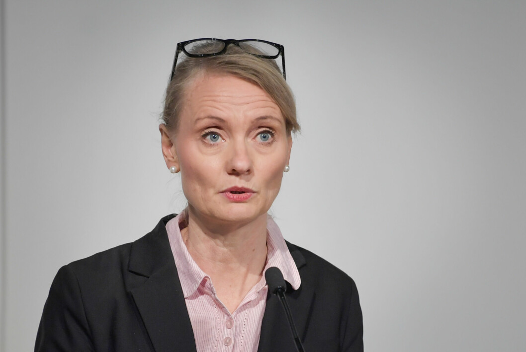Karin Tegmark Wisell, generaldirektör på Folkhälsomyndigheten.