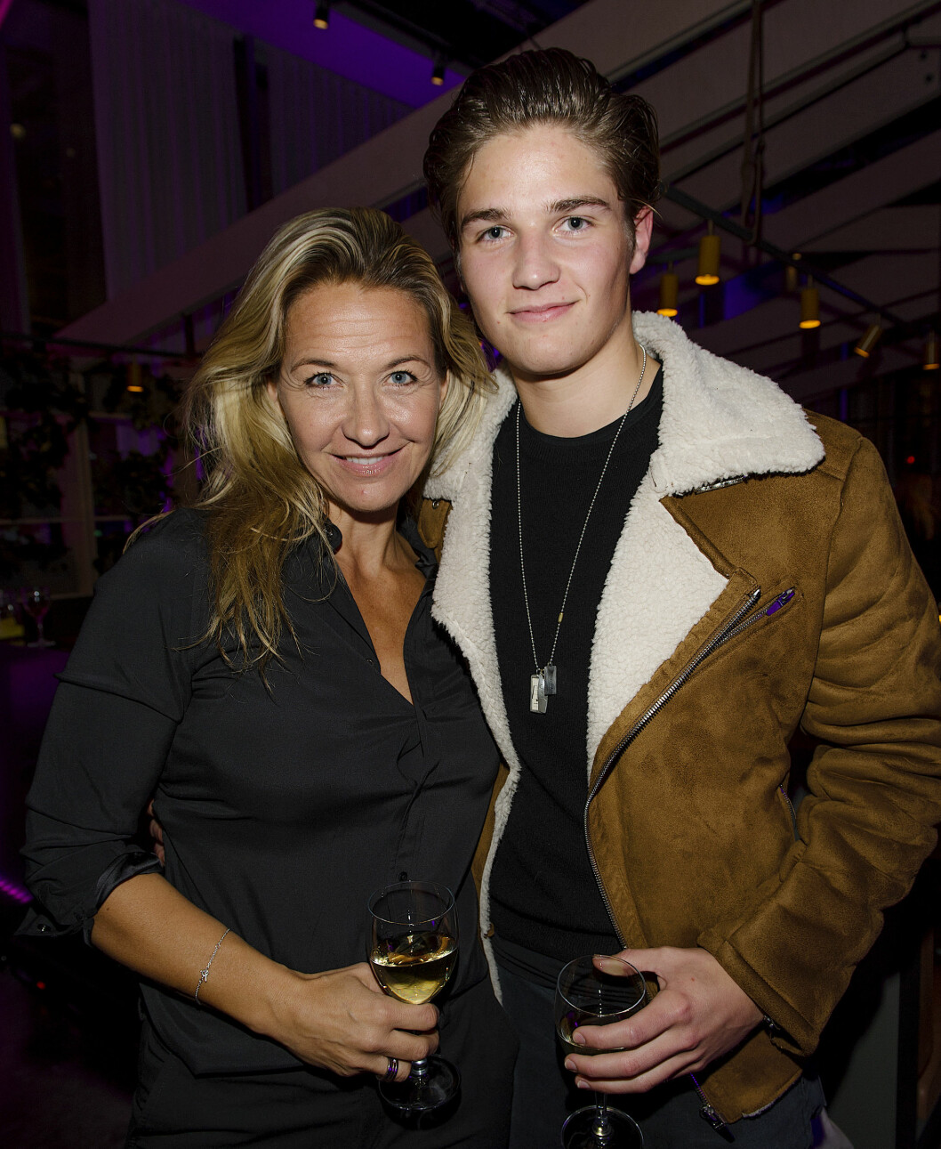 Kristin Kaspersen med sonen Filip med Parneviks i Stockholm 2016.