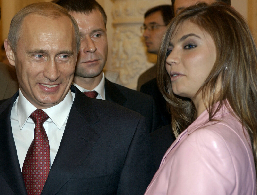 Vladimir Putin, 69, och sin påstådda älskarinna Alina ”Rysslands vigaste kvinna” Kabajeva, 38.