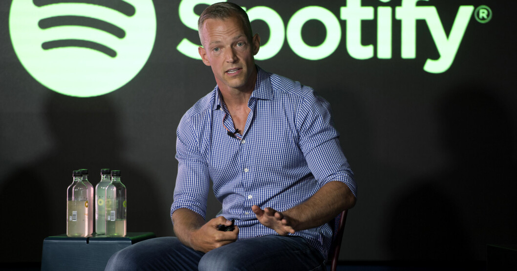 Spotifys Gustav Söderström. Gustav Söderström.