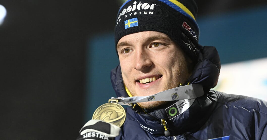 Sebastian Samuelsson hade tre VM-brons sedan tidigare, men detta var hans första individuella.
