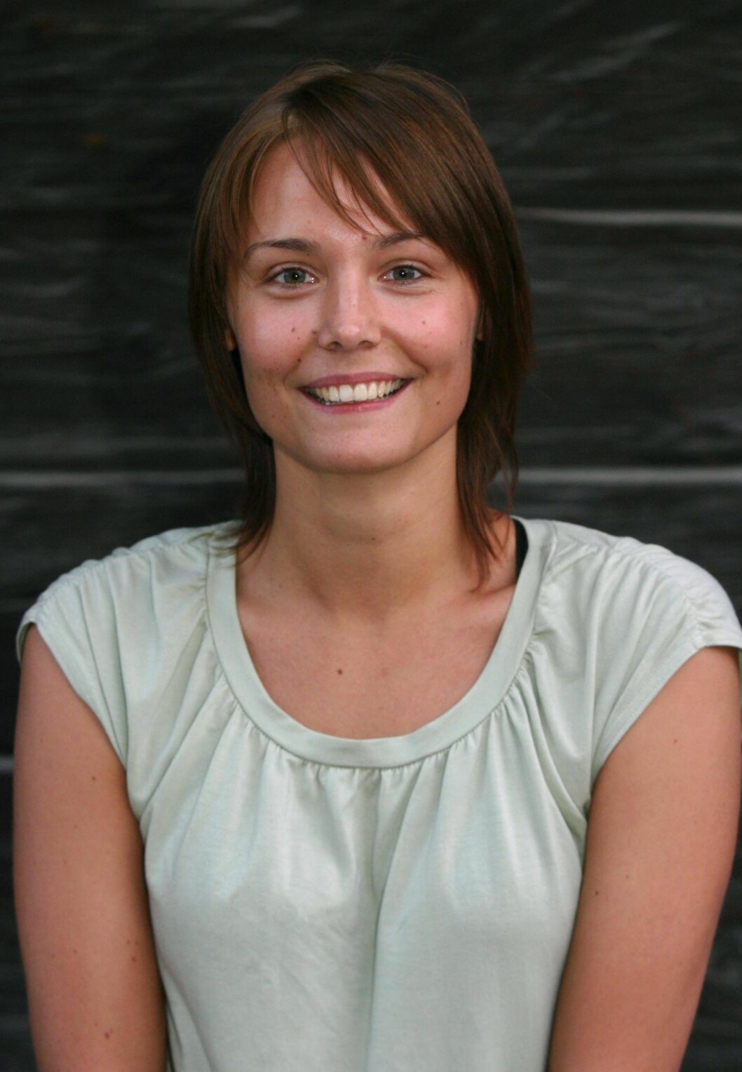 Carina Berg 2003. Då programledare i P3. Foto: Patrik Österberg/TT