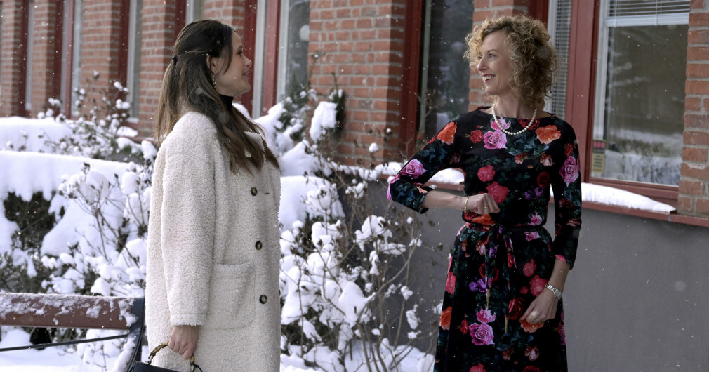 Prinsessan Sofia och Sophiahemmets rektor Johanna. Prinsessan Sofia, Johanna Adami