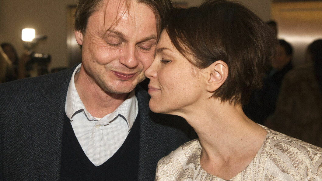 <strong>Mattias Palme och Anna Järvinen under Melodifestivalen i Karlskrona.</strong> Mattias Palme och Anna Järvinen.