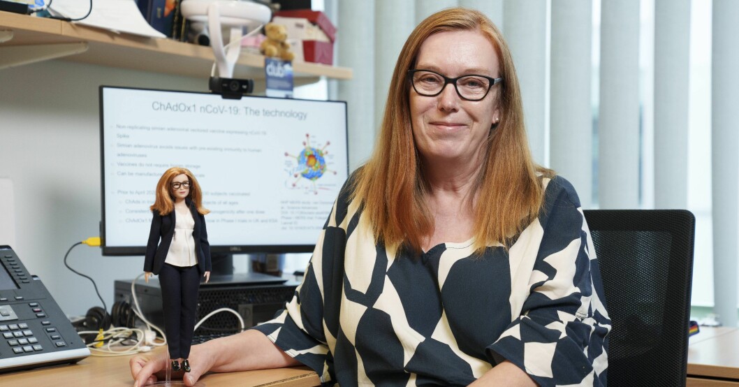 Sarah Gilbert har fått en egen Barbie-docka för sina insatser under coronapandemin. Till en början tyckte den blygsamma professorn att det var lite märkligt, men har nu ändrat inställning. Sarah Gilbert