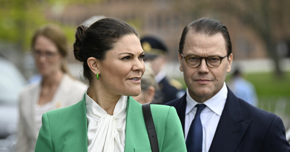 Kronprinsessan Victoria och prins Daniel.