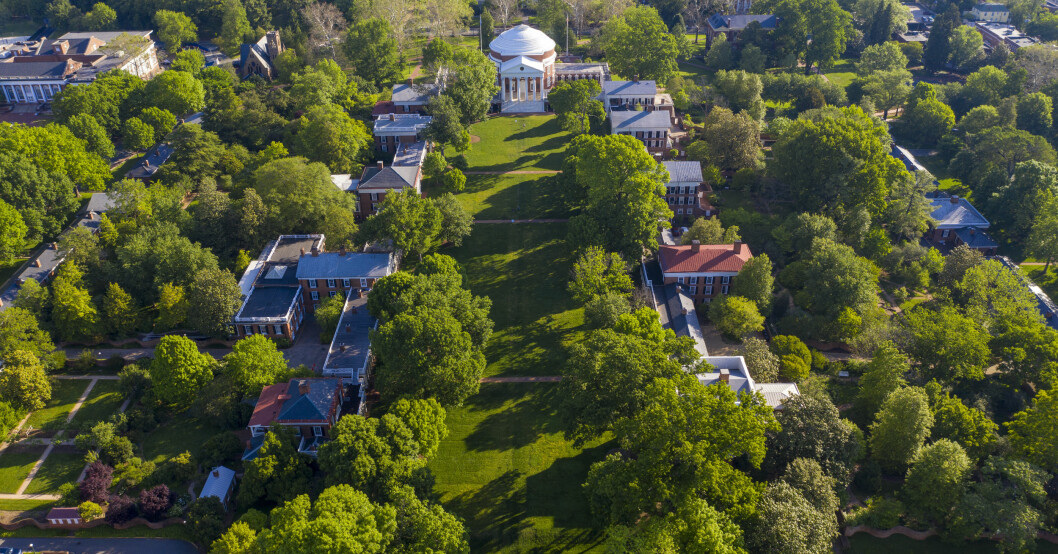 Paret träffades i Charlottesville, Virginia, i USA. Charlottesville