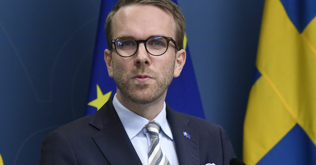 Infrastruktur- och bostadsminister Andreas Carlson (KD).
