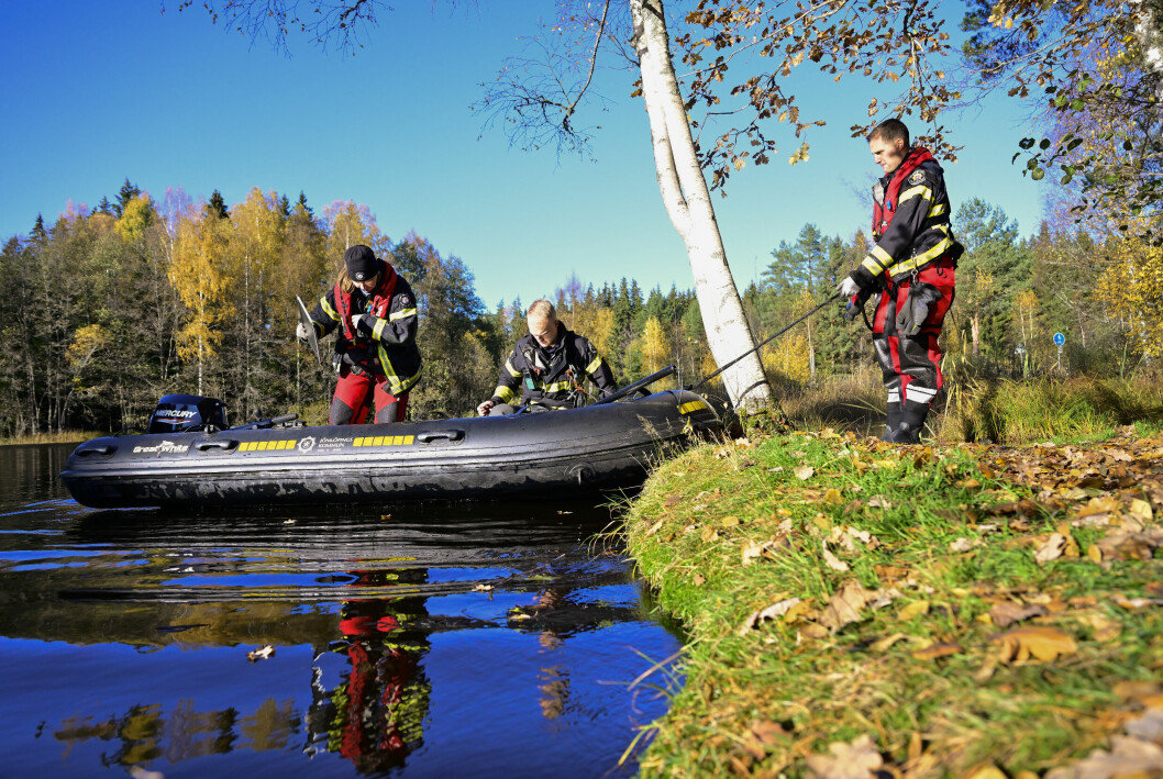 Räddningstjänsten söker efter en försvunna Tove, 21, i Vetlanda.
