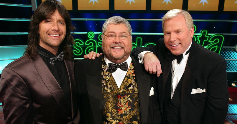 Robert, Peter och Anders i SVT:s program <span class=" italic" data-lab-italic_desktop="italic">Så ska det låta</span> år 2005 Så ska det låta